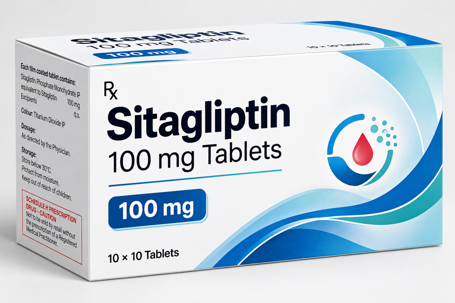 Sitagliptin 100 mg Tablets Manufacturer in India
